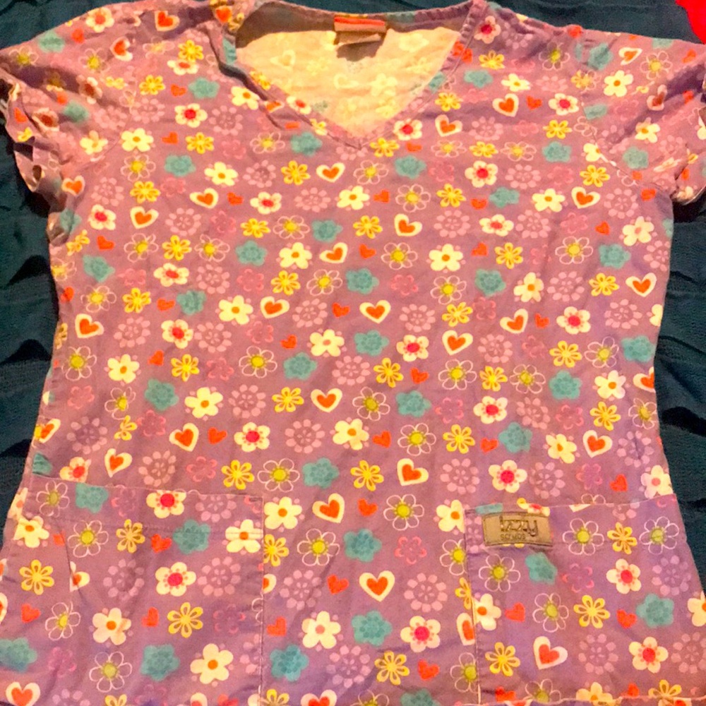 Womens scrub top